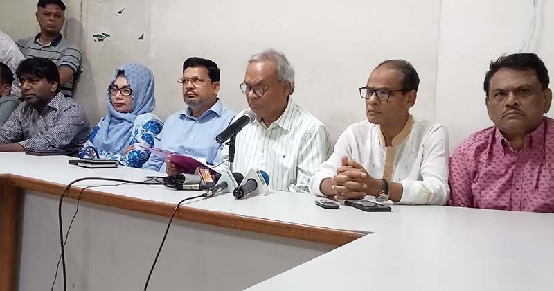  মিথ্যা মামলার হিড়িক পড়েছে আবারও একতরফা নির্বাচন করতে: রিজভী