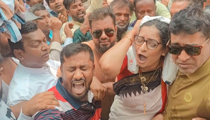 বিএনপির সমাবেশে হামলার অভিযোগ, নিপুণ রায় চৌধুরী আহত